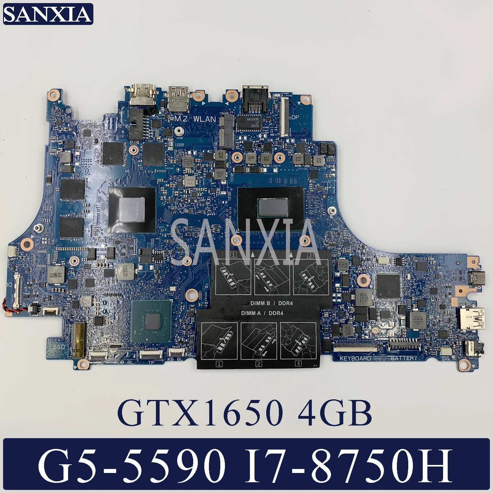 KEFU Вулканизированная материнская плата для ноутбука 17 _ n18p для Dell, оригинальная материнская плата 
KEFU Вулканизированная материнская плата для ноутбука 17 _ n18p для Dell, оригинальная материнская плата