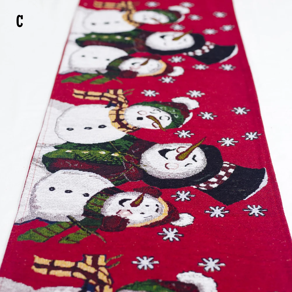Embroidered Christmas Table Runner Cotton Deer Christmas Decor Tree Tablecloth Home Party Wedding Xmas Table Decoration 180*35cm
Embroidered Christmas Table Runner Cotton Deer Christmas Decor Tree Tablecloth Home Party Wedding Xmas Table Decoration 180*35cm