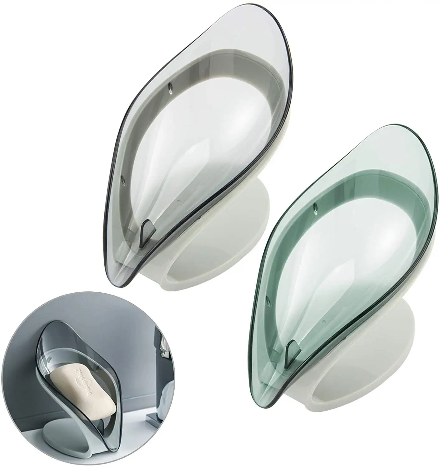 Leaf Shaped Decorative Drainage Soap Holder Self Draining Soap Dish No Punched Soap Holder with Draining Tray for Bathroom Kitch
Leaf Shaped Decorative Drainage Soap Holder Self Draining Soap Dish No Punched Soap Holder with Draining Tray for Bathroom Kitch