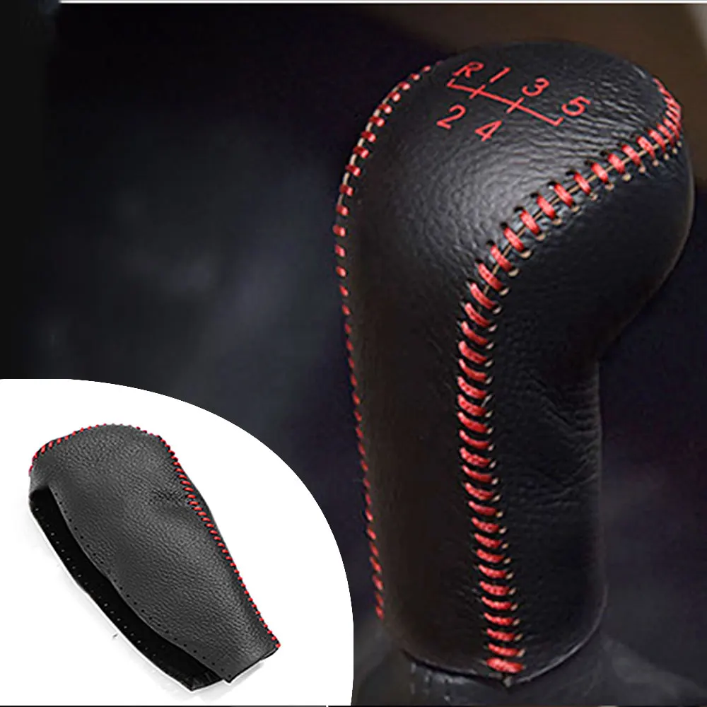 Muchkey Leather Gear Shift Knob Cover For SKODA Fabia 2008 2009 2010 2011 2012 5 Speed Manual Shift Lever
Muchkey Leather Gear Shift Knob Cover For SKODA Fabia 2008 2009 2010 2011 2012 5 Speed Manual Shift Lever