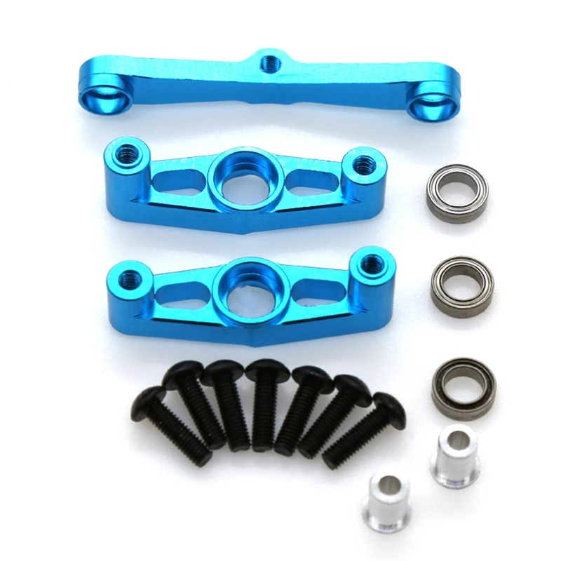 Metal Steering Assembly with Bearing for Tamiya TT02 TT-02 1/10 RC Car Upgrade Parts
Metal Steering Assembly with Bearing for Tamiya TT02 TT-02 1/10 RC Car Upgrade Parts