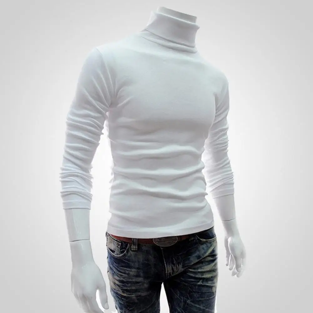 Stylish Pullover Skin-friendly Pullover Top Solid Color Turtleneck Turtleneck Slim Fit Autumn Pullover
Stylish Pullover Skin-friendly Pullover Top Solid Color Turtleneck Turtleneck Slim Fit Autumn Pullover