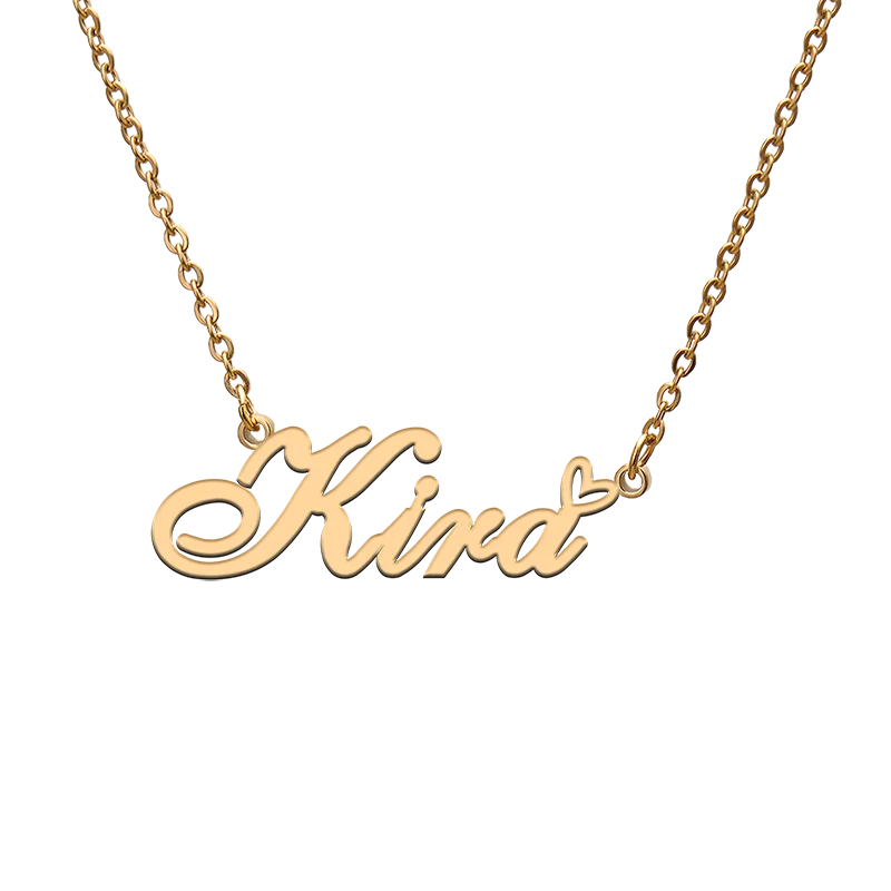 God with Love Heart Personalized Character Necklace with Name Kira for Best Friend Jewelry Gift 
God with Love Heart Personalized Character Necklace with Name Kira for Best Friend Jewelry Gift