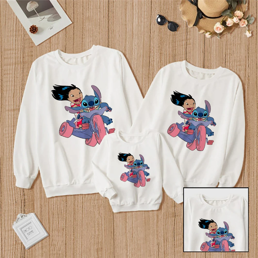 Lilo & Stitch Printing Cartoon Disney Creativity Pattern Family Sweatshirt Comfy Hot Selling Parent Child Hoodies Exquisite Tops
Lilo & Stitch Printing Cartoon Disney Creativity Pattern Family Sweatshirt Comfy Hot Selling Parent Child Hoodies Exquisite Tops