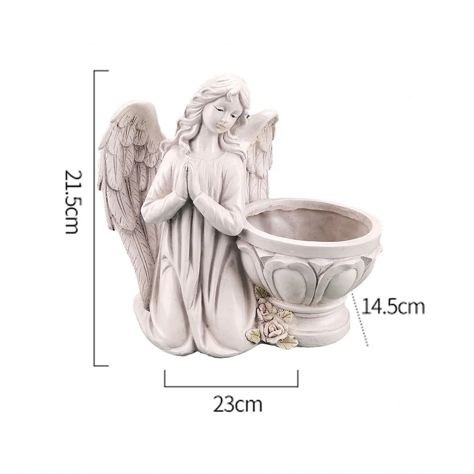 Praying Angel Flower Pot Succulent Pot Plant Holder Garden Creative Girl Angel Vase European Resin Crafts Sculpture Flower Tank
Praying Angel Flower Pot Succulent Pot Plant Holder Garden Creative Girl Angel Vase European Resin Crafts Sculpture Flower Tank