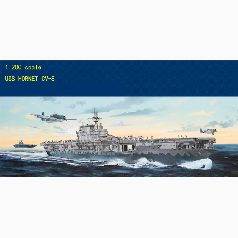 US Stock Trumpeter 62001 1/200 USS Hornet CV-8 Aircraft Carrier Battleship Model Kit Ornamental Collection Toy TH08990-SMT5
US Stock Trumpeter 62001 1/200 USS Hornet CV-8 Aircraft Carrier Battleship Model Kit Ornamental Collection Toy TH08990-SMT5