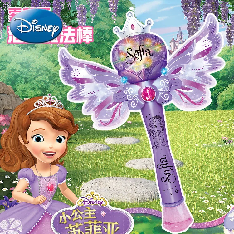 Disney Princess Sophia Bubble Wand Toy Fully Automatic Music Magic Wand Children Blowing Bubble Electric Girl
Disney Princess Sophia Bubble Wand Toy Fully Automatic Music Magic Wand Children Blowing Bubble Electric Girl