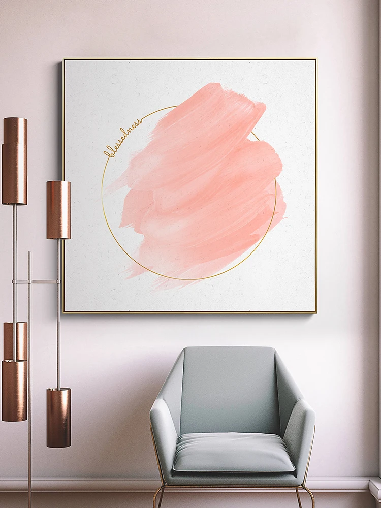 Pink Geometric Abstraction Painting Modern Wall Art Canvas Painting Printing Nordic Poster Home Decor For Livingroom No Frame
Pink Geometric Abstraction Painting Modern Wall Art Canvas Painting Printing Nordic Poster Home Decor For Livingroom No Frame