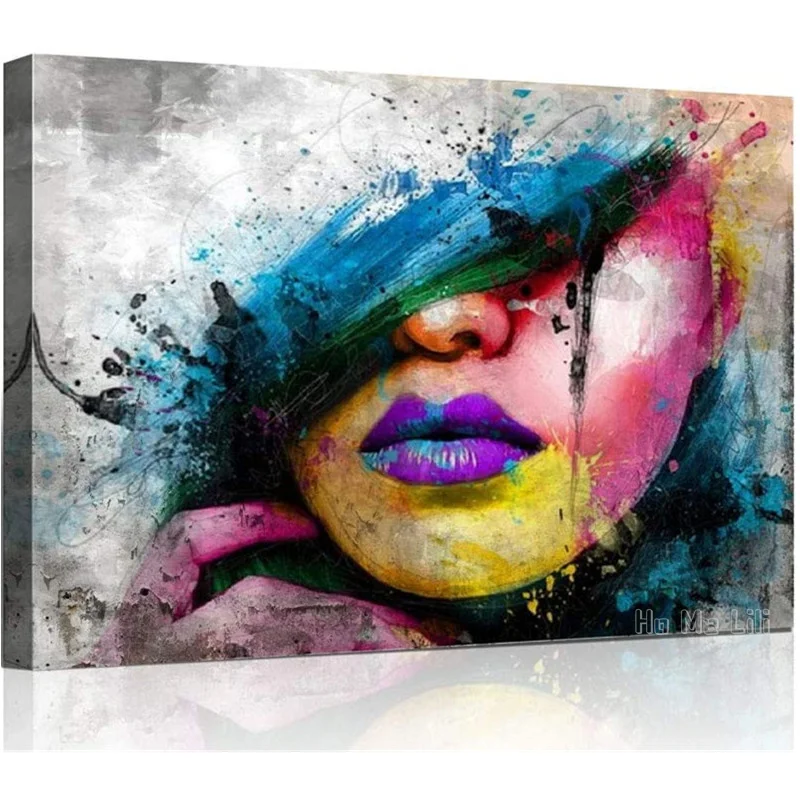 Abstract Girl Lips Pop By Ho Me Lili Wall Art Canvas For Living Room Bedroom Office Home Decoration For Bedroom
Abstract Girl Lips Pop By Ho Me Lili Wall Art Canvas For Living Room Bedroom Office Home Decoration For Bedroom