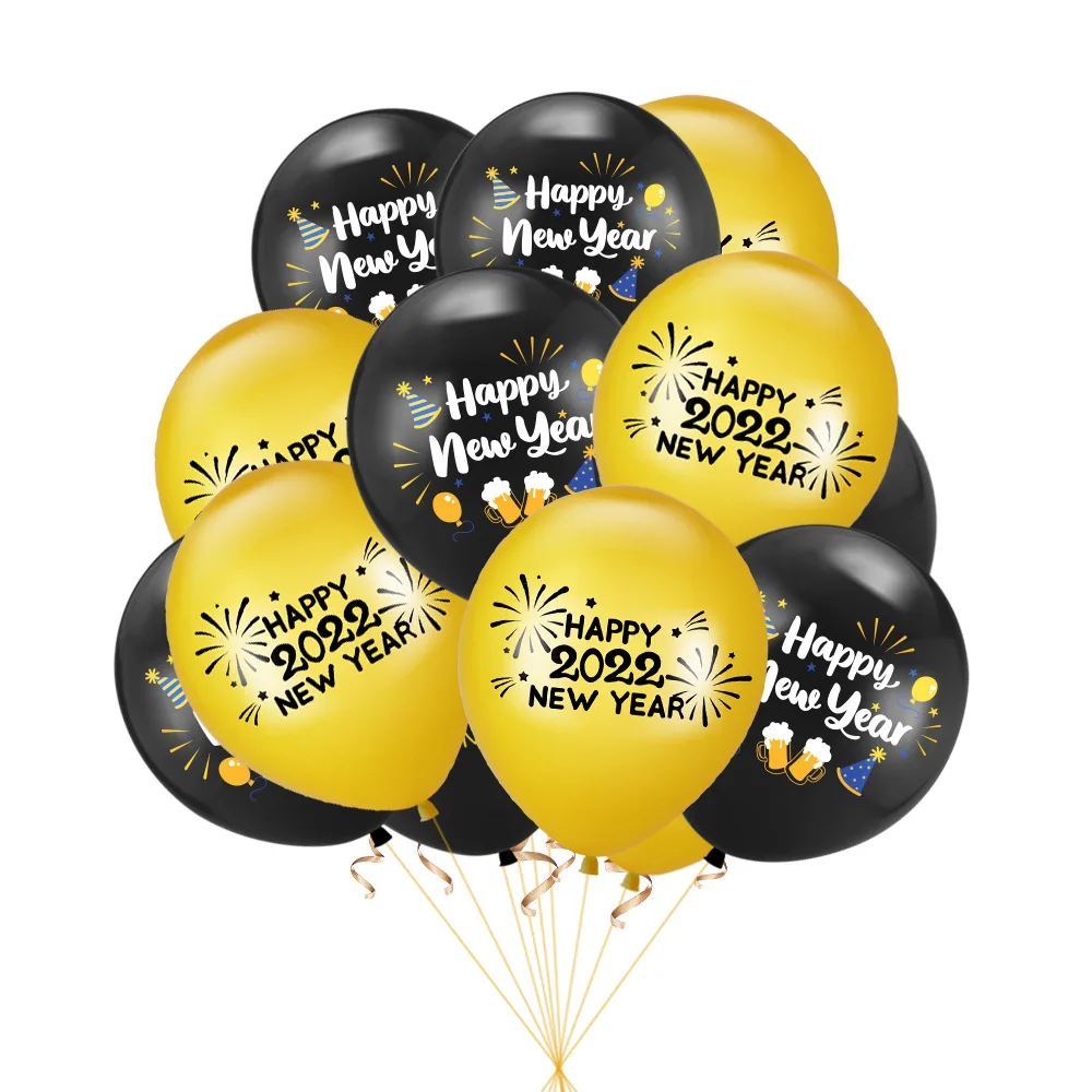 Happy New Year 2022 Party Decorations 12inch Latex Balloons for Christmas Home Decor Air Globos New Year Eve Party Noel Navidad
Happy New Year 2022 Party Decorations 12inch Latex Balloons for Christmas Home Decor Air Globos New Year Eve Party Noel Navidad