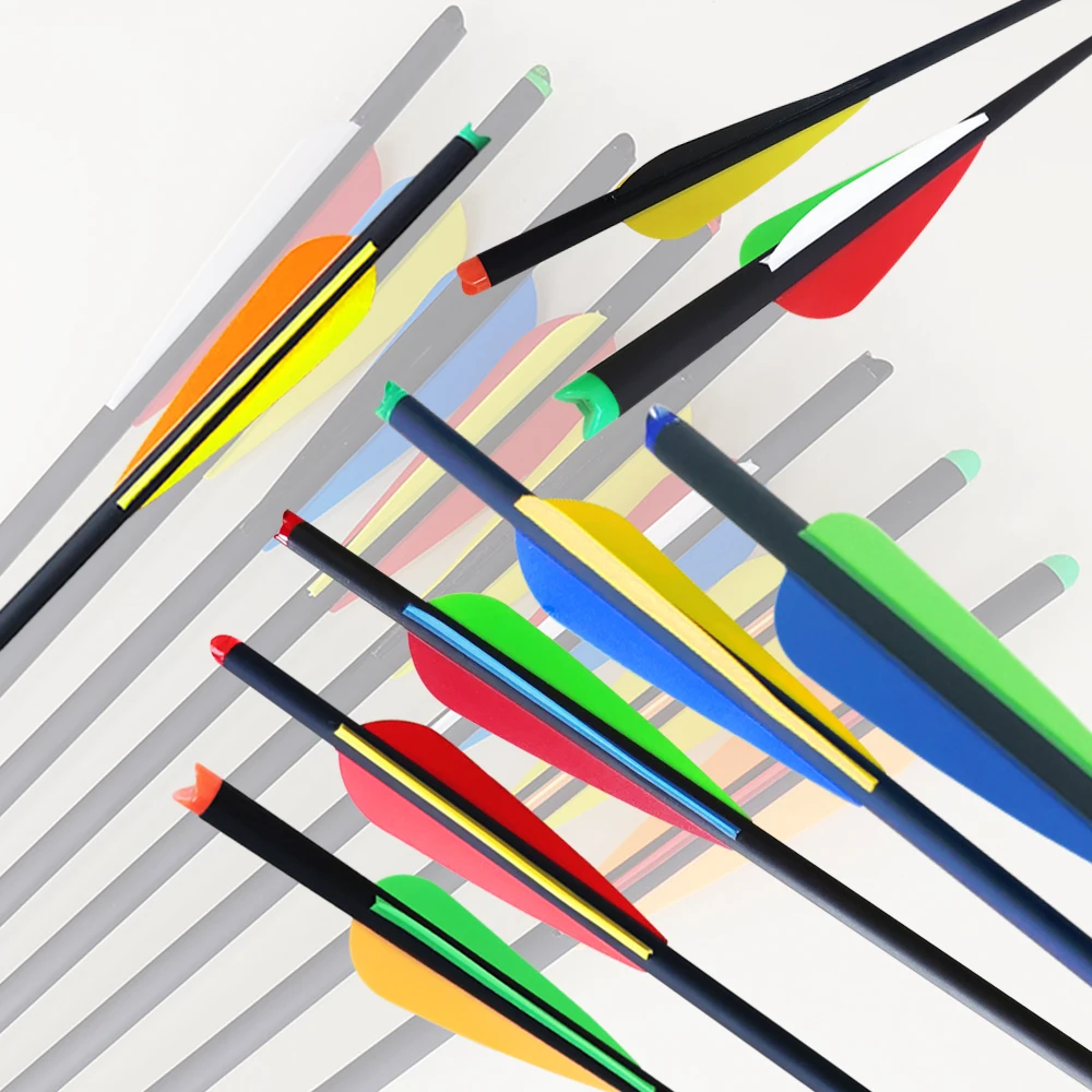 Archery Carbon Arrows Crossbow Bolts 22" for Professional Hunting Bow and Arrow
Archery Carbon Arrows Crossbow Bolts 22" for Professional Hunting Bow and Arrow