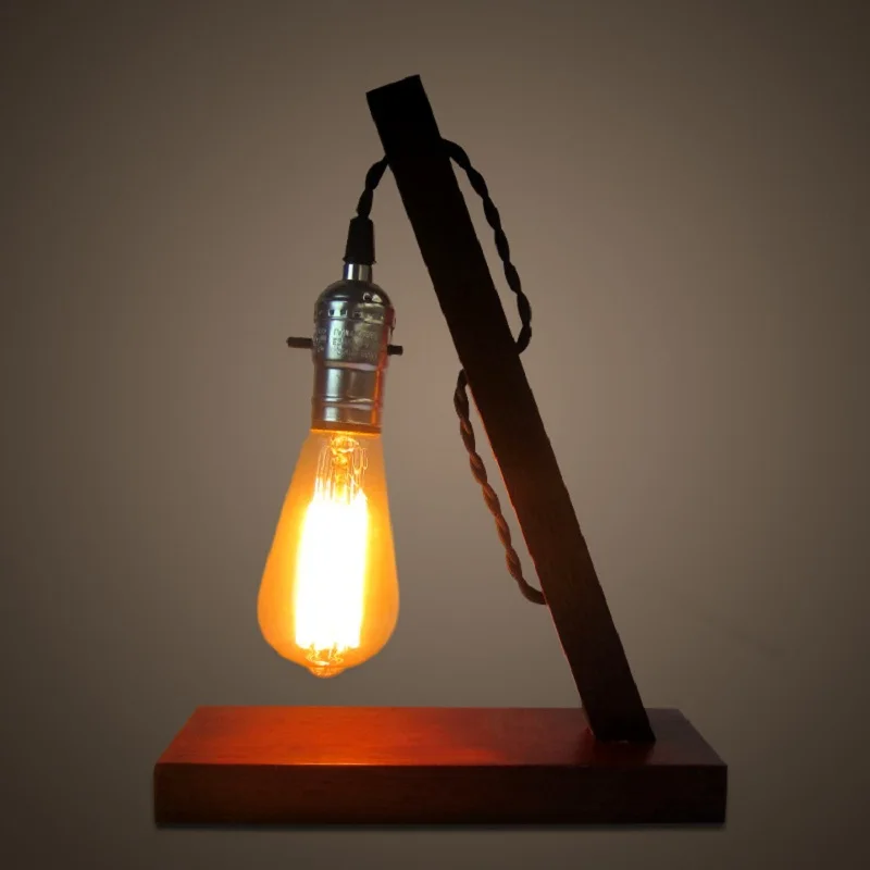 Creative Small Table Lamp Solid Wood Retro Bedroom Bedside Lamps Modern Simple Personality Wooden 40w Desk Lamp Light
Creative Small Table Lamp Solid Wood Retro Bedroom Bedside Lamps Modern Simple Personality Wooden 40w Desk Lamp Light