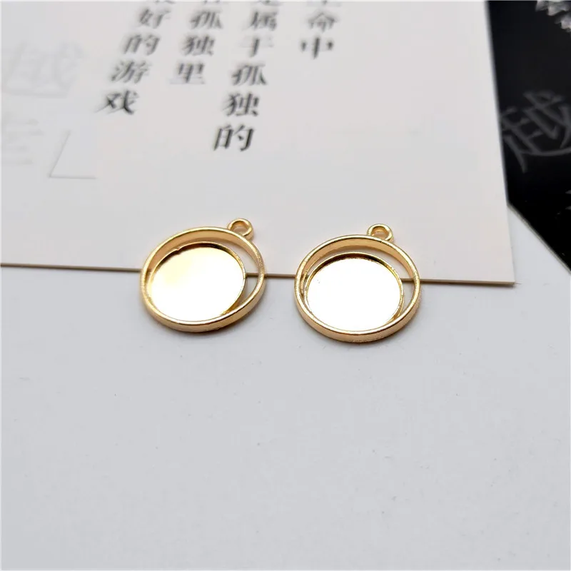 10 Pcs/Package Zinc Alloy Single Lift Circular Inner Circle 12mm Pendant Bottom Support Manual DIY Necklace Pendant Accessories
10 Pcs/Package Zinc Alloy Single Lift Circular Inner Circle 12mm Pendant Bottom Support Manual DIY Necklace Pendant Accessories