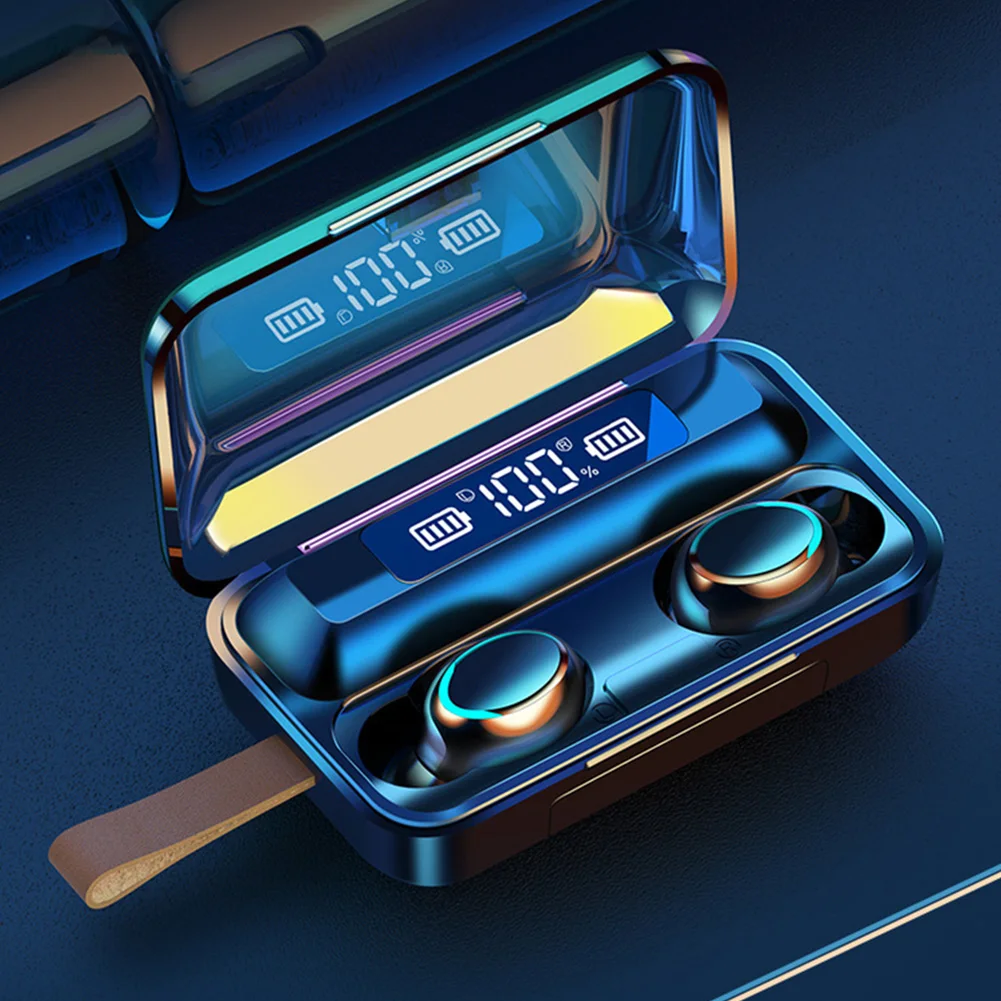 TWS Bluetooth-compatible 5.0 Earphones With Charging Box Touch Control Wireless Headphone Stereo Sports Earbuds Headset With Mic
TWS Bluetooth-compatible 5.0 Earphones With Charging Box Touch Control Wireless Headphone Stereo Sports Earbuds Headset With Mic