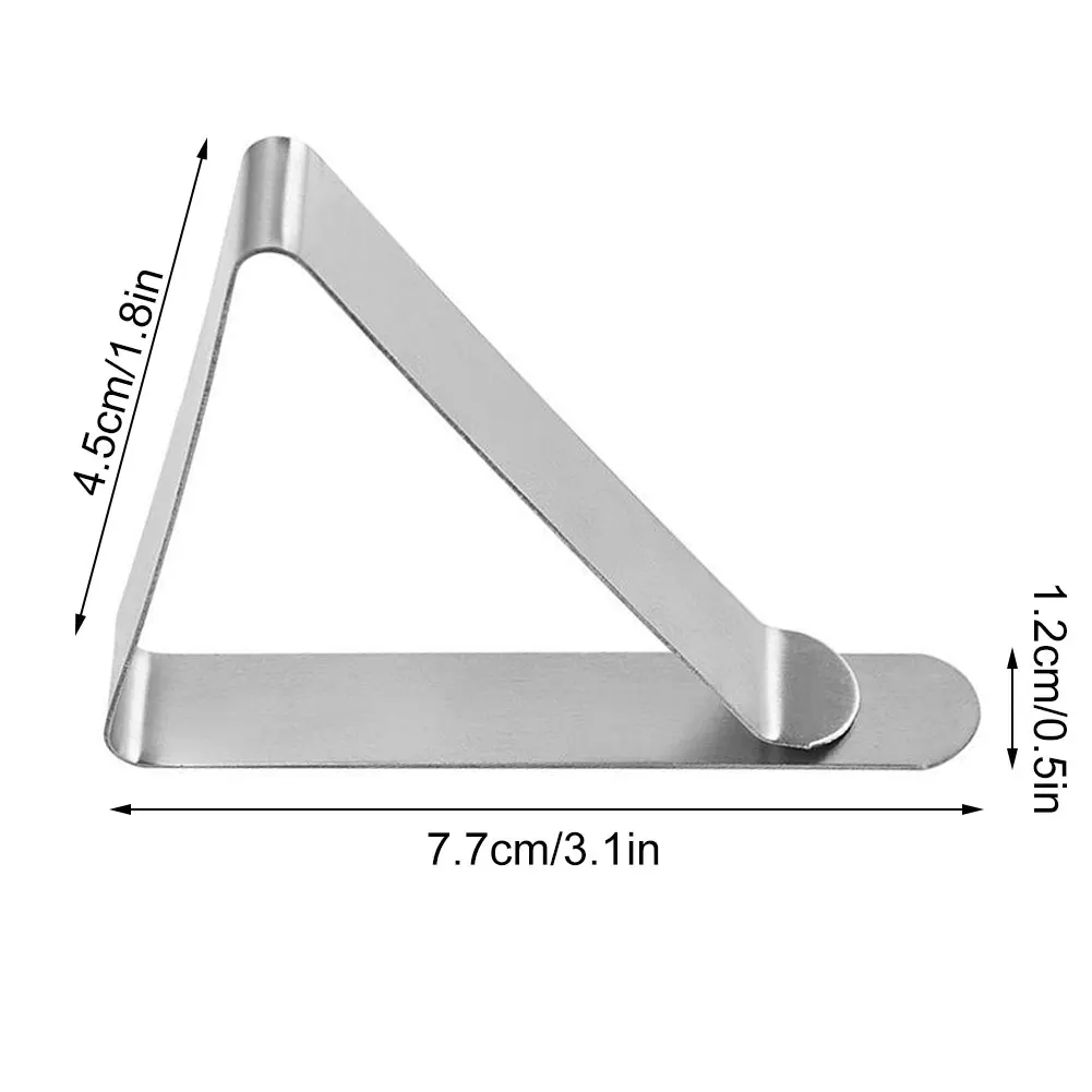 8PCS Stainless Steel Clips Clamps Tablecloth Clips Picnic Table Flexible Cloth Cover Holders 4.5cm For Home Kitchen Living Home
8PCS Stainless Steel Clips Clamps Tablecloth Clips Picnic Table Flexible Cloth Cover Holders 4.5cm For Home Kitchen Living Home