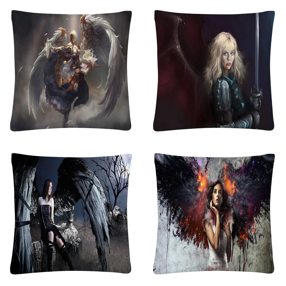 Beautiful female angel character pattern Soft Short Plush Cushion Cover Pillow Case for Home Sofa Car Decor Pillowcase45X45cm
Beautiful female angel character pattern Soft Short Plush Cushion Cover Pillow Case for Home Sofa Car Decor Pillowcase45X45cm