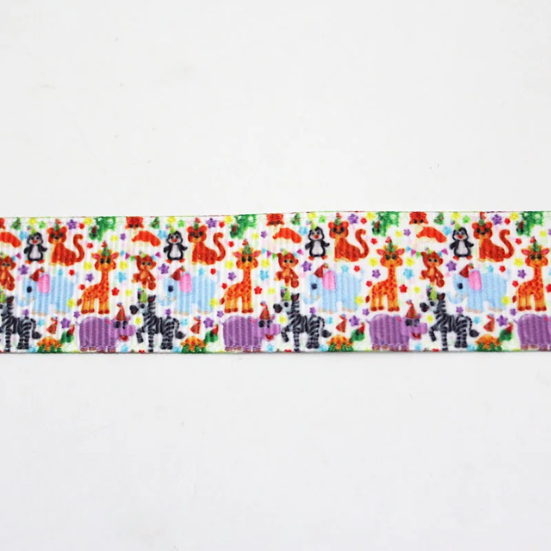 Cartoon animal printed grosgrain ribbon 9-75mm DIY handmade materials christmas wedding gift wrap tape ribbons
Cartoon animal printed grosgrain ribbon 9-75mm DIY handmade materials christmas wedding gift wrap tape ribbons