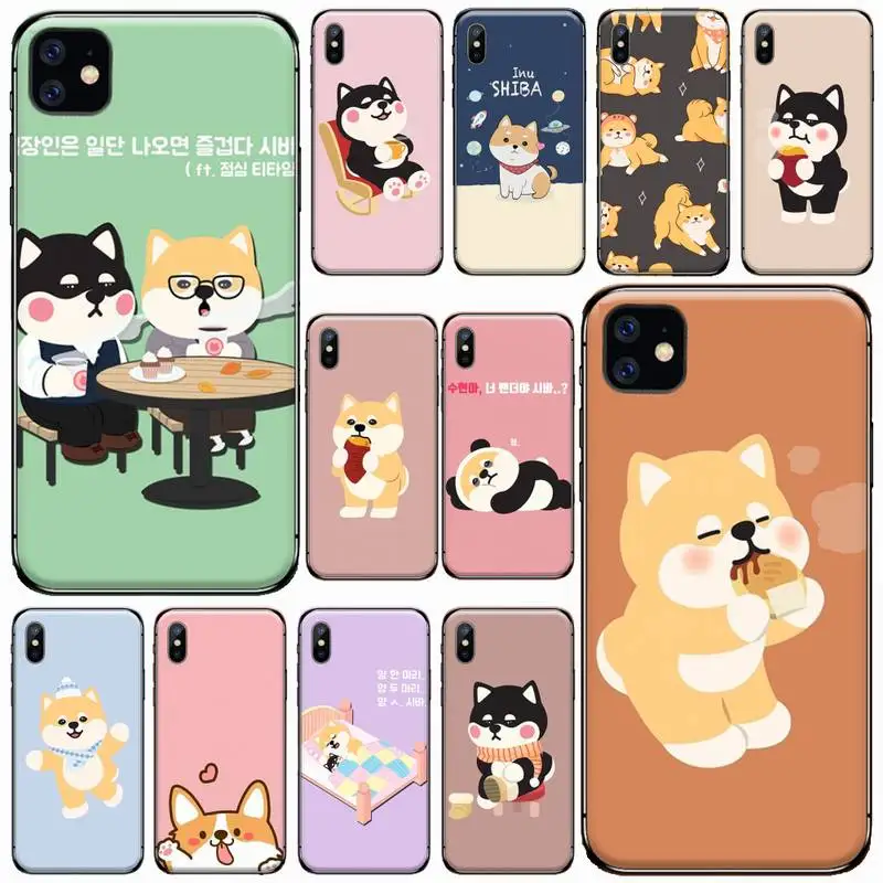 Cute Shiba Inu Corgi Phone Case for iPhone 13 11 12 pro XS MAX 8 7 6 6S Plus X 5S SE 2020 XR Soft silicone
Cute Shiba Inu Corgi Phone Case for iPhone 13 11 12 pro XS MAX 8 7 6 6S Plus X 5S SE 2020 XR Soft silicone
