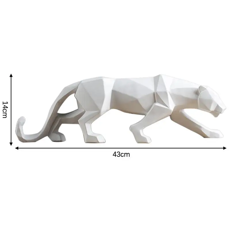 Leopard Statue Modern Abstract Sculpture Home Decor Animal Figurine Desktop Resin Panther Crafts Ornaments Home Office
Leopard Statue Modern Abstract Sculpture Home Decor Animal Figurine Desktop Resin Panther Crafts Ornaments Home Office