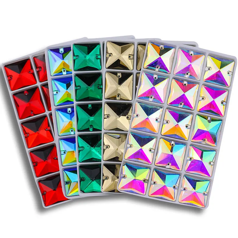 Brand new multi-color Rivoli multi-size rectang sewn on rhinestones DIY glass stone flat bottom hand-sewn rhinestones craft sew
Brand new multi-color Rivoli multi-size rectang sewn on rhinestones DIY glass stone flat bottom hand-sewn rhinestones craft sew