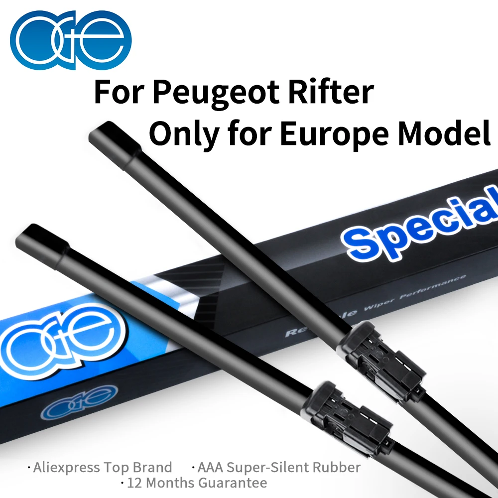OGE Wiper Blades For Peugeot Rifter Only for Europe Model 2018 2019 2020 2021 Windscreen Windshield Rubber Car Auto Accessories
OGE Wiper Blades For Peugeot Rifter Only for Europe Model 2018 2019 2020 2021 Windscreen Windshield Rubber Car Auto Accessories
