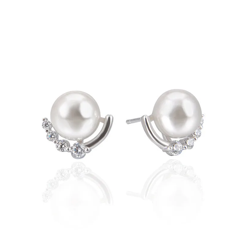 Women Korean Shell Beads Temperament Sterling Silver Stud Earrings Ladies Gifts Personality Sweet Earrings Trendy Jewelry E0006
Women Korean Shell Beads Temperament Sterling Silver Stud Earrings Ladies Gifts Personality Sweet Earrings Trendy Jewelry E0006
