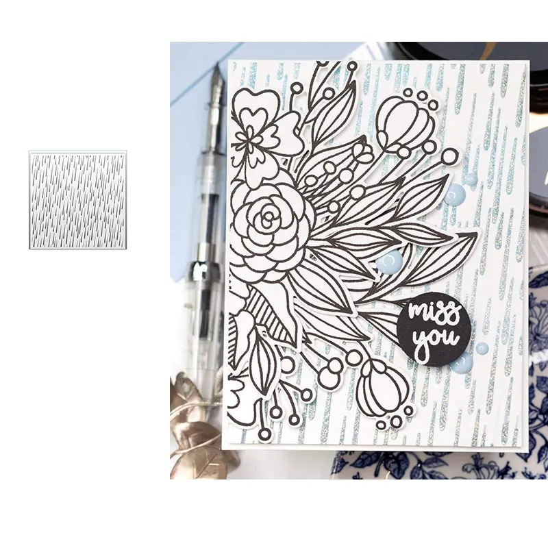 2021 New Raindrop Stencil Cutting Dies & Stamps Scrapbook Dariy Decoration Stencil Embossing Template Diy Greeting Card Handmade
2021 New Raindrop Stencil Cutting Dies & Stamps Scrapbook Dariy Decoration Stencil Embossing Template Diy Greeting Card Handmade