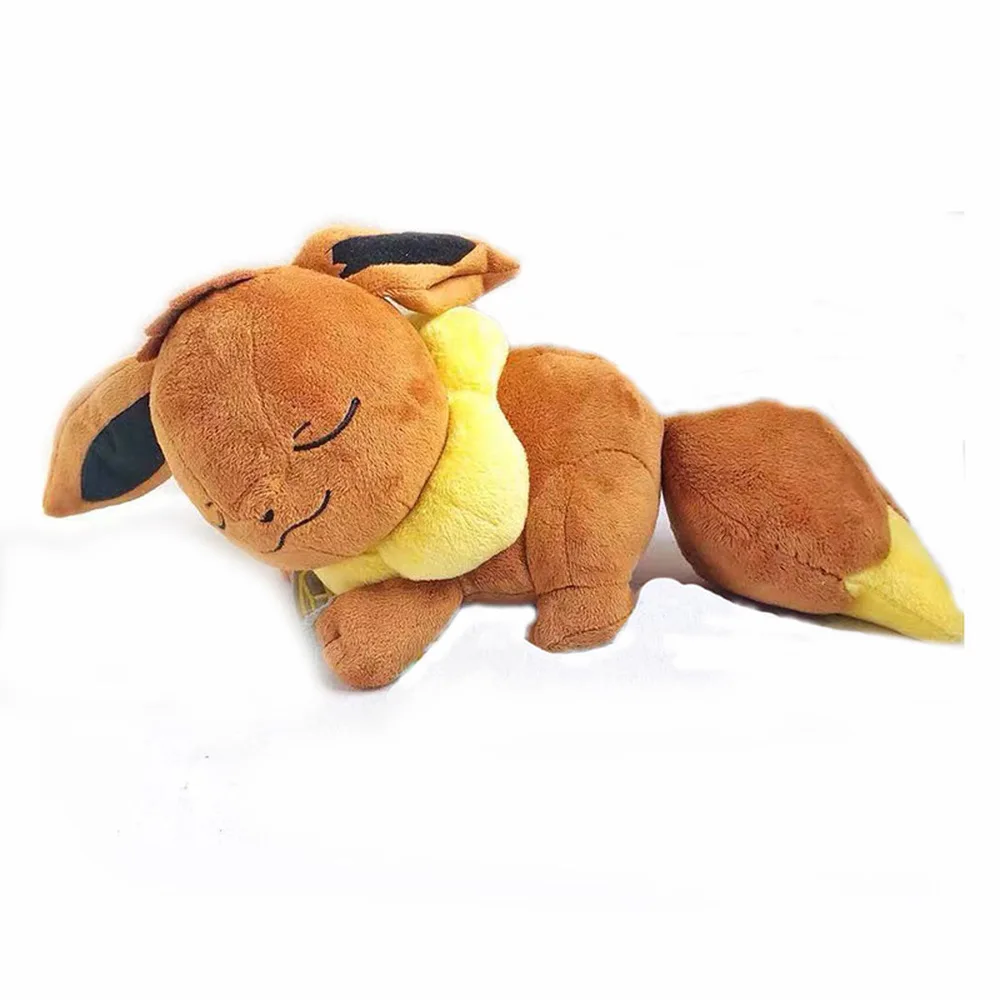 Оригинальные Плюшевые игрушки Takara Tomy Pokemon Sleep Eevee в виде животных, милая кукла из ПП хлопка, рождественские подарки на день рождения
Оригинальные Плюшевые игрушки Takara Tomy Pokemon Sleep Eevee в виде животных, милая кукла из ПП хлопка, рождественские подарки на день рождения