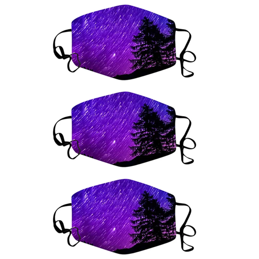 3pcs Mouth Masks Adults starry sky printed double layer Mask Outdoor Washable Earloop Protection Face Masks Drop Ship Mascarilla
3pcs Mouth Masks Adults starry sky printed double layer Mask Outdoor Washable Earloop Protection Face Masks Drop Ship Mascarilla