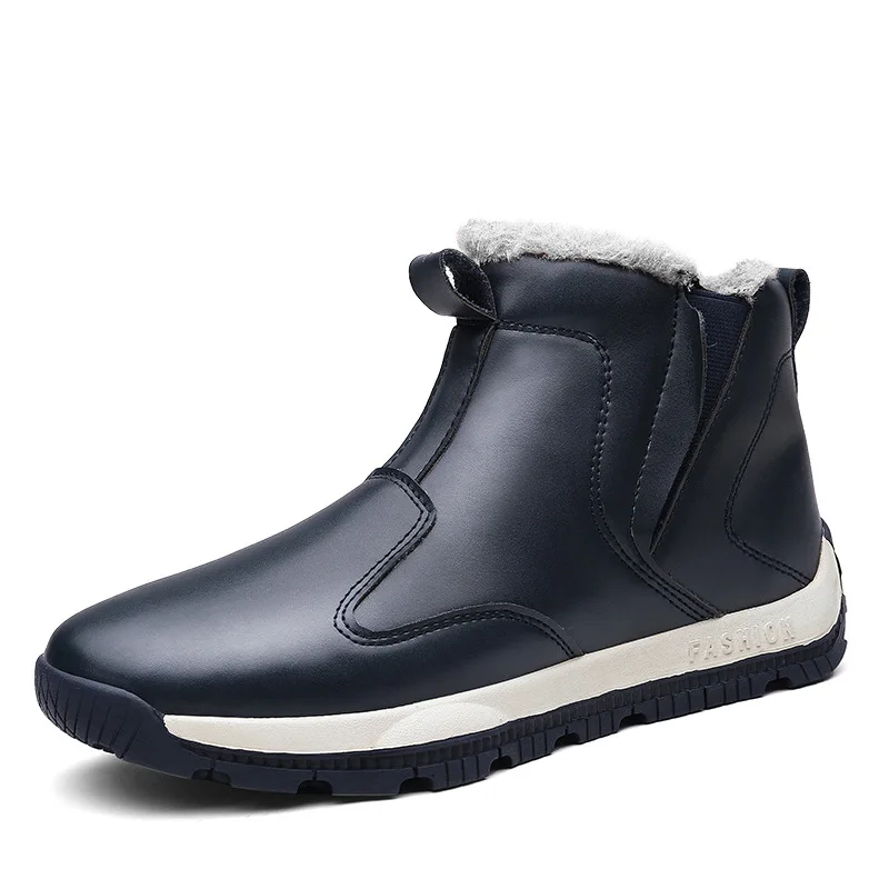Winter Boots Men Boots winter Leather Men Ankle Boots fashion Comfortable Male Shoes Thick Heel Winter Shoes
Winter Boots Men Boots winter Leather Men Ankle Boots fashion Comfortable Male Shoes Thick Heel Winter Shoes