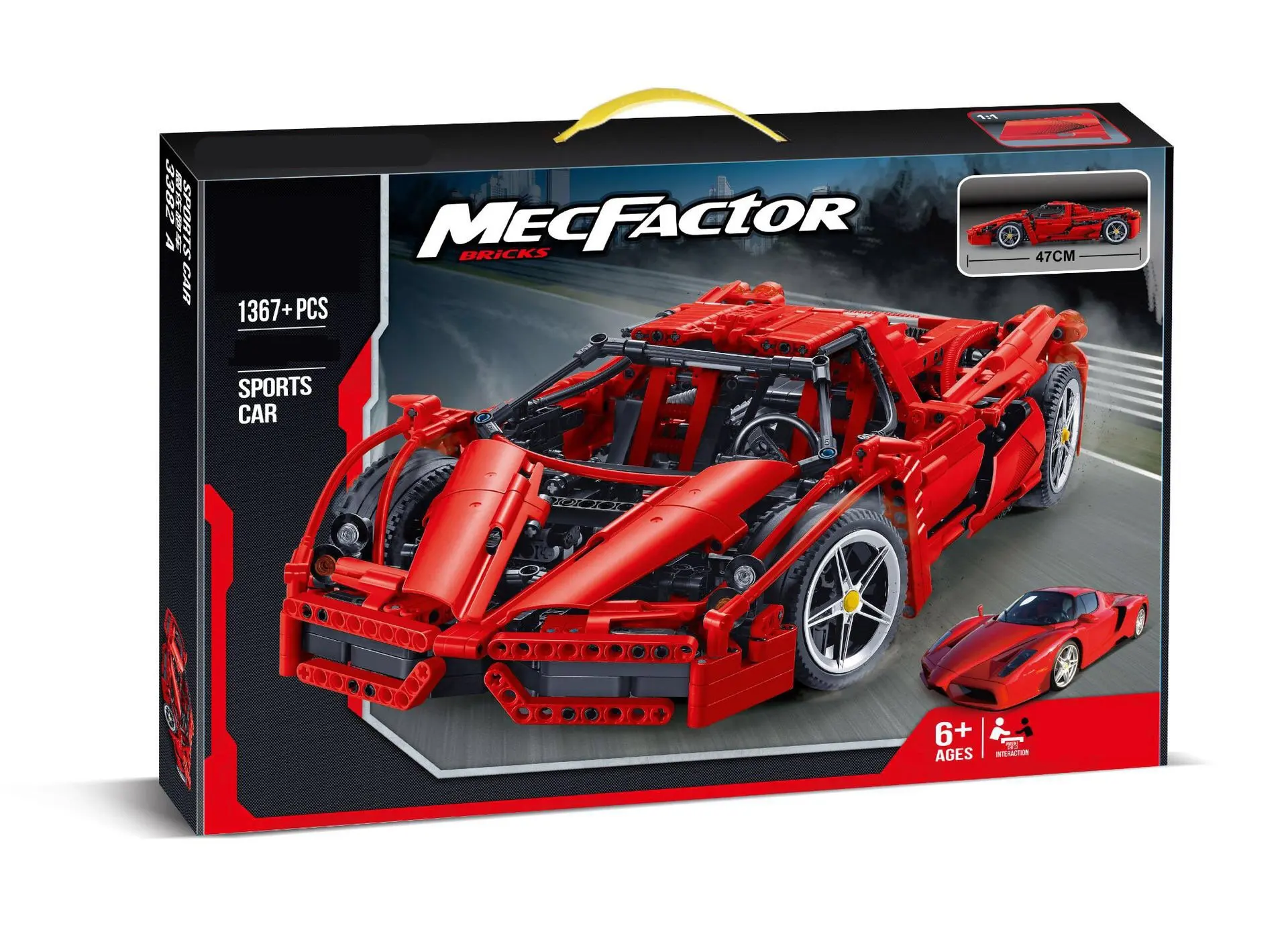 MOC Technology Series Car Racers Enzo Super Car 1:10 Model Building Bricks Block Toy for Children Boy Gifts
MOC Technology Series Car Racers Enzo Super Car 1:10 Model Building Bricks Block Toy for Children Boy Gifts