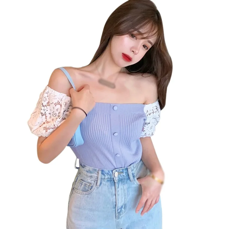 Женские летние майки, пикантные футболки с открытыми плечами, облегающий женский топ с коротким рукавом
Женские летние майки, пикантные футболки с открытыми плечами, облегающий женский топ с коротким рукавом