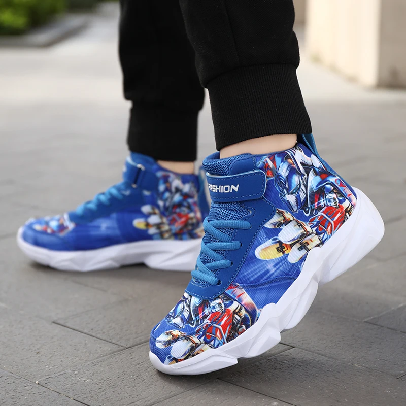 2021 Kids Casuals Shoes For Boys Basketball Shoe Running Kid Casual Children Robot Sports Boot Sneakers Cartoon Kid Shoes
2021 Kids Casuals Shoes For Boys Basketball Shoe Running Kid Casual Children Robot Sports Boot Sneakers Cartoon Kid Shoes