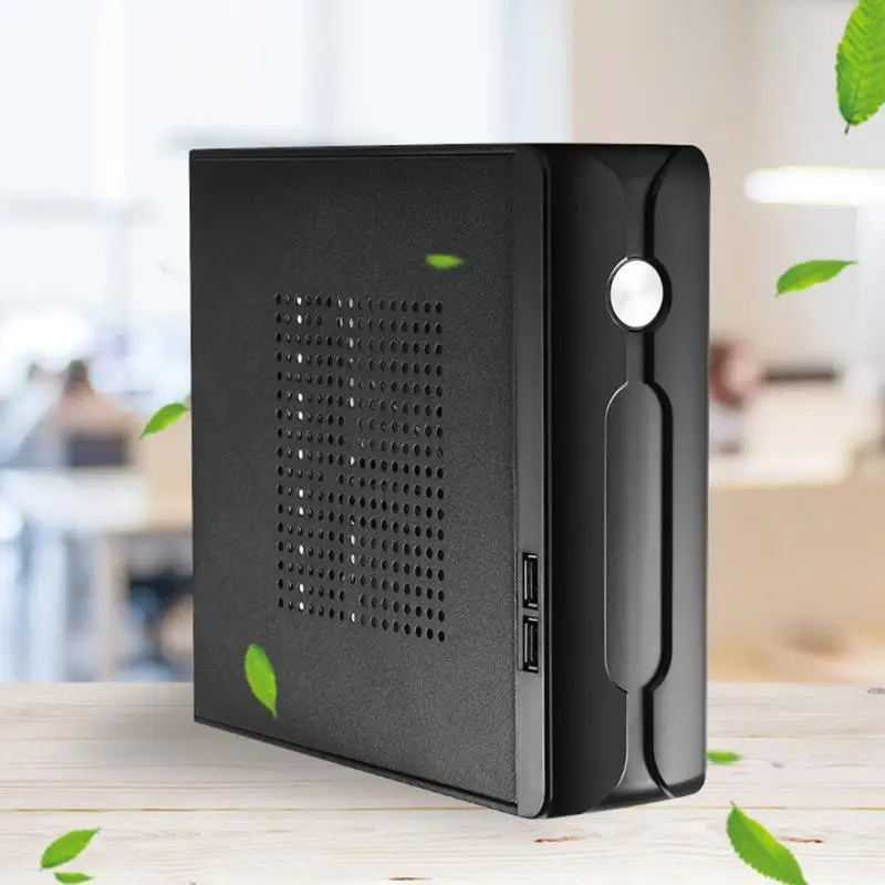 Practical Power Supply Horizontal Home Office Host HTPC Computer Case 2.0 USB Desktop Gaming Chassis Metal Mini ITX
Practical Power Supply Horizontal Home Office Host HTPC Computer Case 2.0 USB Desktop Gaming Chassis Metal Mini ITX
