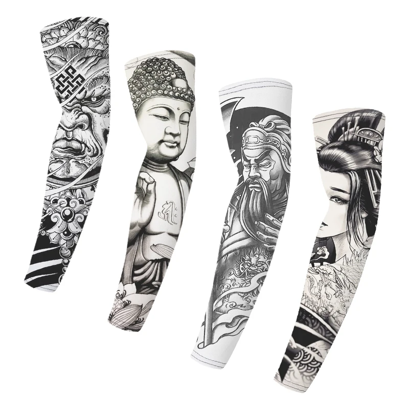 1Pair Breathable Quick Dry Men Arm Sleeves 3D Tattoo Outdoor UV Protection Running Cycling Sleeves Sports Arm Sleeves Warmers
1Pair Breathable Quick Dry Men Arm Sleeves 3D Tattoo Outdoor UV Protection Running Cycling Sleeves Sports Arm Sleeves Warmers