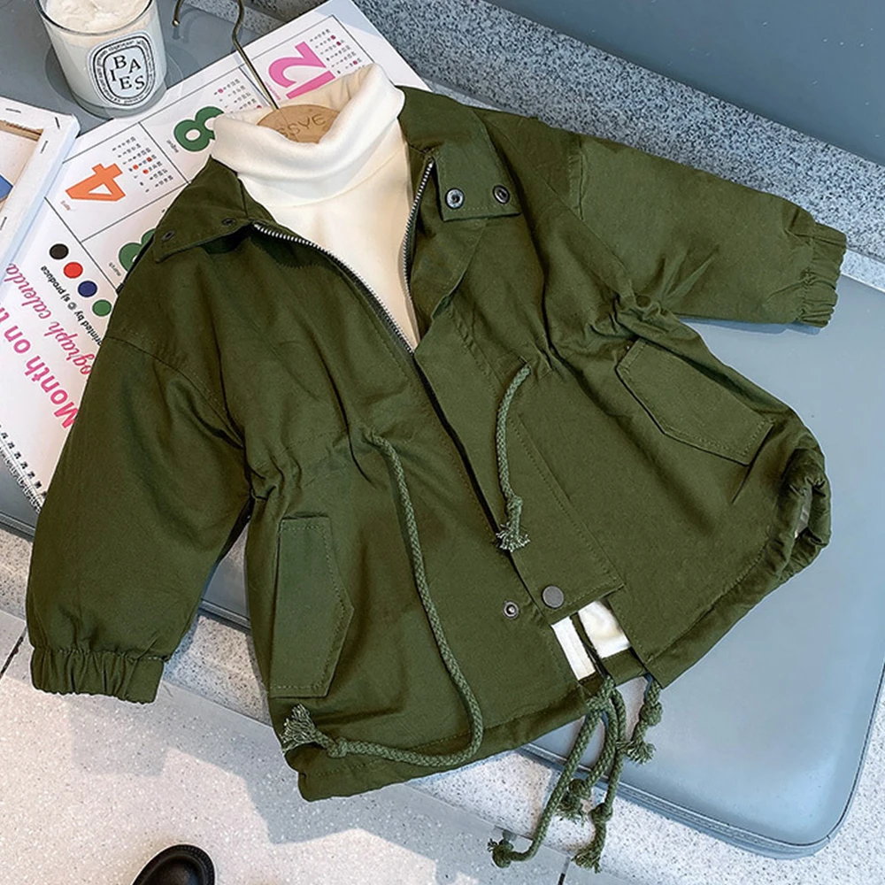 Children's Windbreaker Baby Jacket Coat Baby Girls Fall New Medium And Small Children's Solid Color Windbreaker Jacket For Girls
Children's Windbreaker Baby Jacket Coat Baby Girls Fall New Medium And Small Children's Solid Color Windbreaker Jacket For Girls