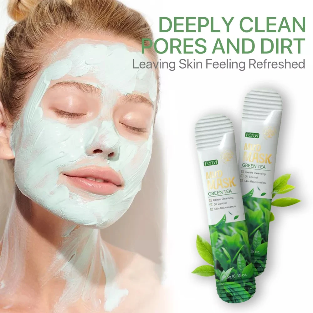 7PCS Green Tea Mud Mask Acne Cleansing Oil Control Moisturizing Skin Whitening Blackhead Removal Smoothing Face Beauty Clay Mask
7PCS Green Tea Mud Mask Acne Cleansing Oil Control Moisturizing Skin Whitening Blackhead Removal Smoothing Face Beauty Clay Mask