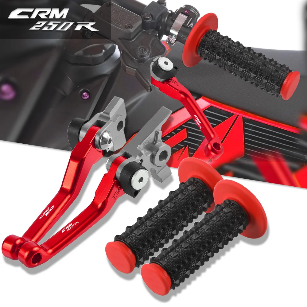 Motocross Non-slip Hand Grips Handlebar Dirt Bike Brake Clutch Levers FOR HONDA CRM250R CRM 250R 1994 1995 1996 1997 1998 1999
Motocross Non-slip Hand Grips Handlebar Dirt Bike Brake Clutch Levers FOR HONDA CRM250R CRM 250R 1994 1995 1996 1997 1998 1999
