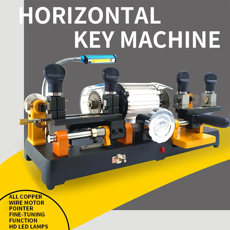 238BSA key machine horizontal with key double-head machine high-power motor fine-tuning iron key processing
238BSA key machine horizontal with key double-head machine high-power motor fine-tuning iron key processing