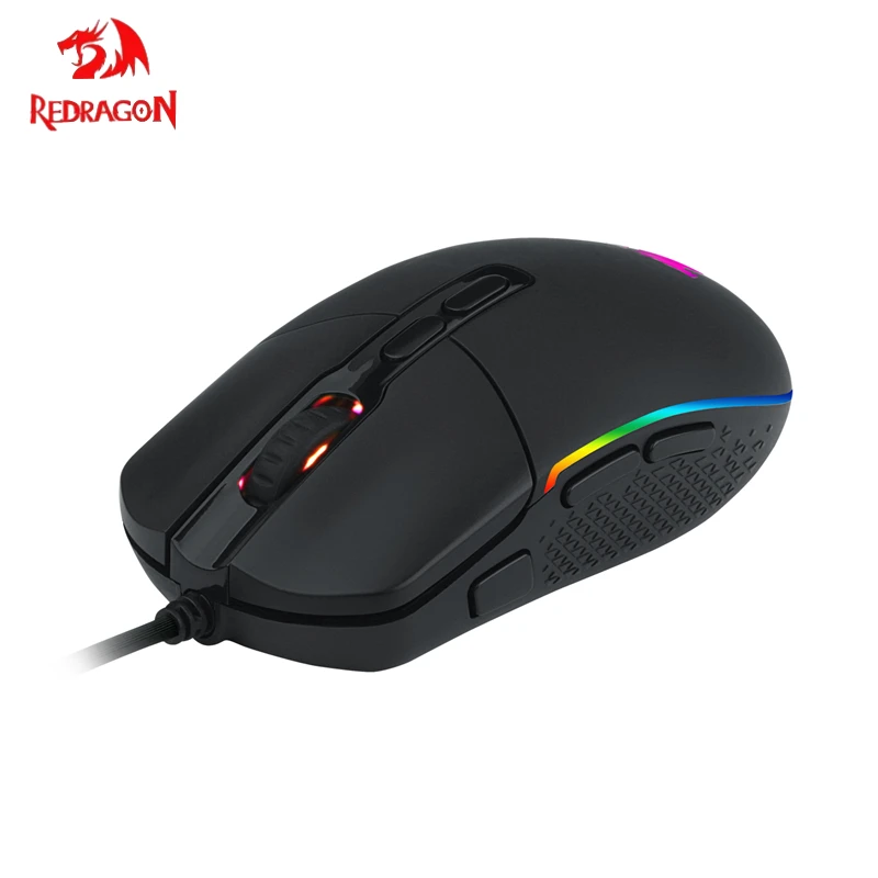 Redragon INVADER M719 RGB backlit 10000 DPI programmable game wired game mouse laptop computer
Redragon INVADER M719 RGB backlit 10000 DPI programmable game wired game mouse laptop computer