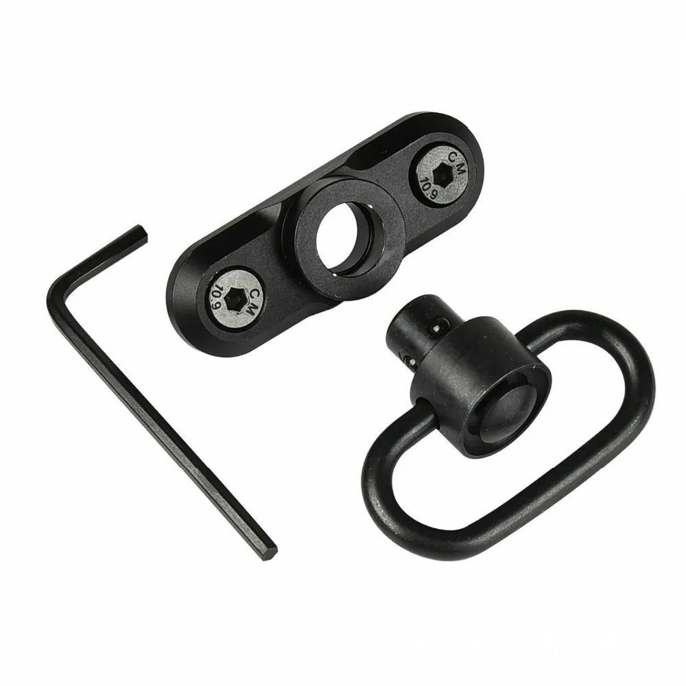 Tactical 1.37 inch Sling Swivel Stud Mount Adapter For M-Lok Rail Quick Release QD Sling Mount
Tactical 1.37 inch Sling Swivel Stud Mount Adapter For M-Lok Rail Quick Release QD Sling Mount