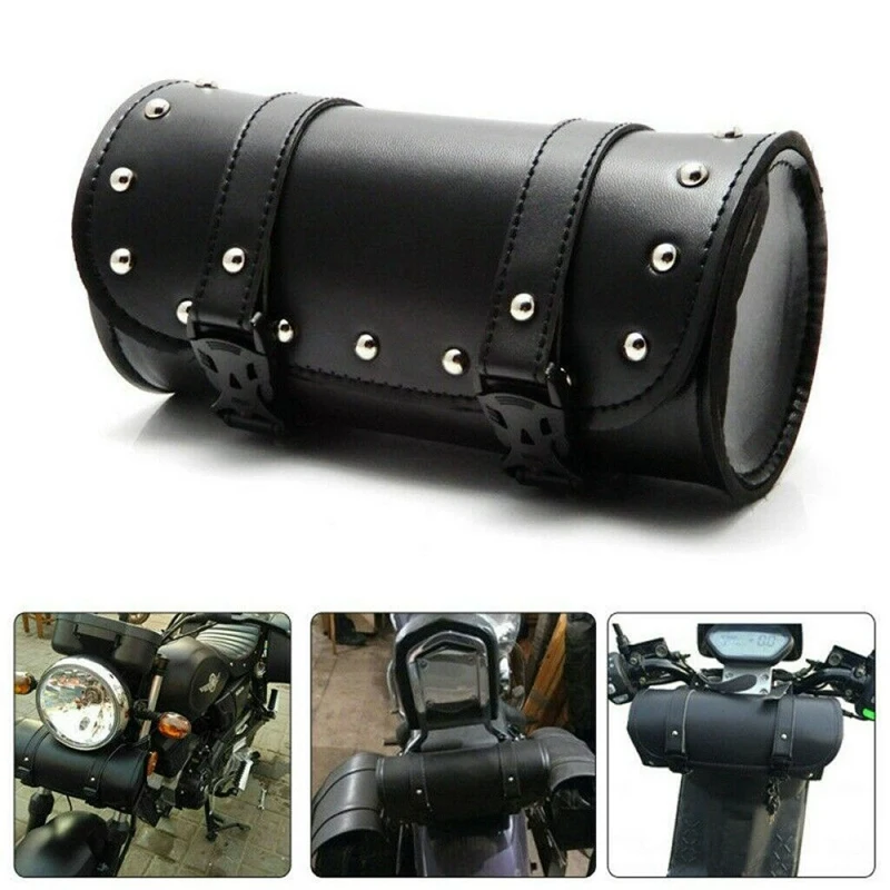 Motorcycle Leather Universal Tool Round Roller Saddle Bag fork for Travel Suitcase
Motorcycle Leather Universal Tool Round Roller Saddle Bag fork for Travel Suitcase
