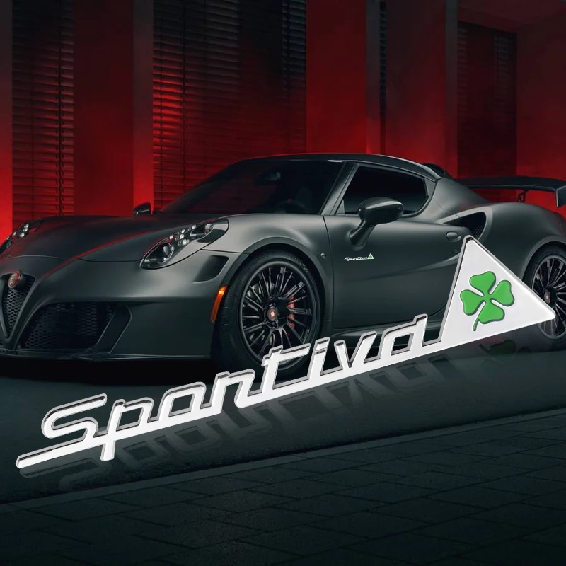 For Alfa Romeo Mito Giulietta 166 GT Giulia 147 155 156 159 3D for Sportiva Logo Metal Car Emblem Auto Styling Side Body Sticker
For Alfa Romeo Mito Giulietta 166 GT Giulia 147 155 156 159 3D for Sportiva Logo Metal Car Emblem Auto Styling Side Body Sticker