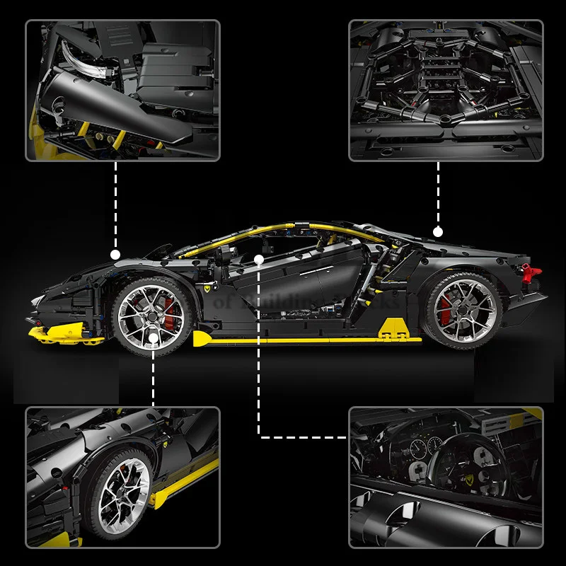 Technic Series Lamborghini Roadster Power Function Remote Control Car Model Kit 42115 Building Blocks Bricks Toys Children Gifts
Technic Series Lamborghini Roadster Power Function Remote Control Car Model Kit 42115 Building Blocks Bricks Toys Children Gifts