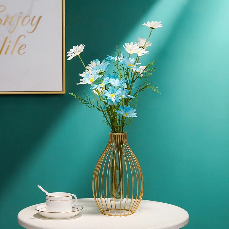 Simple Iron Geometric Hollow Transparent Glass Test Tube Hydroponic Vase Home Desktop Decoration Plants Flower Vase Ornaments
Simple Iron Geometric Hollow Transparent Glass Test Tube Hydroponic Vase Home Desktop Decoration Plants Flower Vase Ornaments