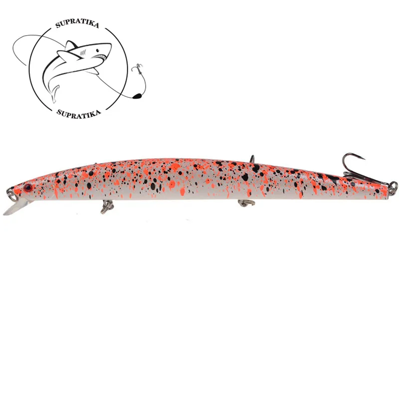 3D Eyes Diving Depth 0-1.5M Fishing Lure Hard Bait 24g/18cm Artificial Minnow Freshwater High Quality Plastic Fishing Bait
3D Eyes Diving Depth 0-1.5M Fishing Lure Hard Bait 24g/18cm Artificial Minnow Freshwater High Quality Plastic Fishing Bait