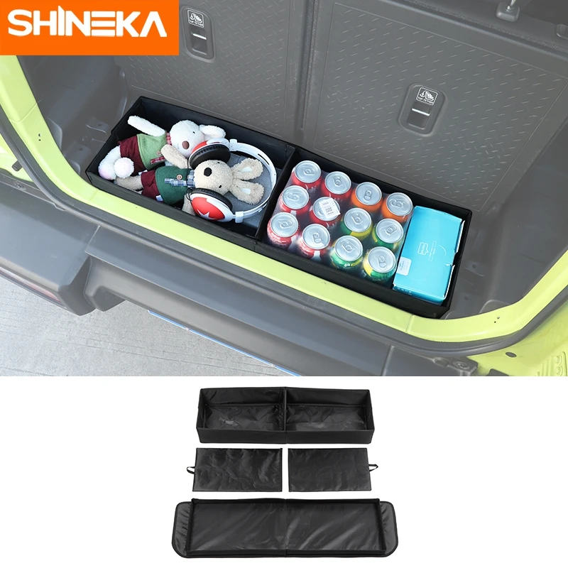SHINEKA Stowing Tidying For Suzuki jimny Car Trunk Folding Storage Box Foldable Organizer Accessories For Suzuki jimny 2019-2022
SHINEKA Stowing Tidying For Suzuki jimny Car Trunk Folding Storage Box Foldable Organizer Accessories For Suzuki jimny 2019-2022