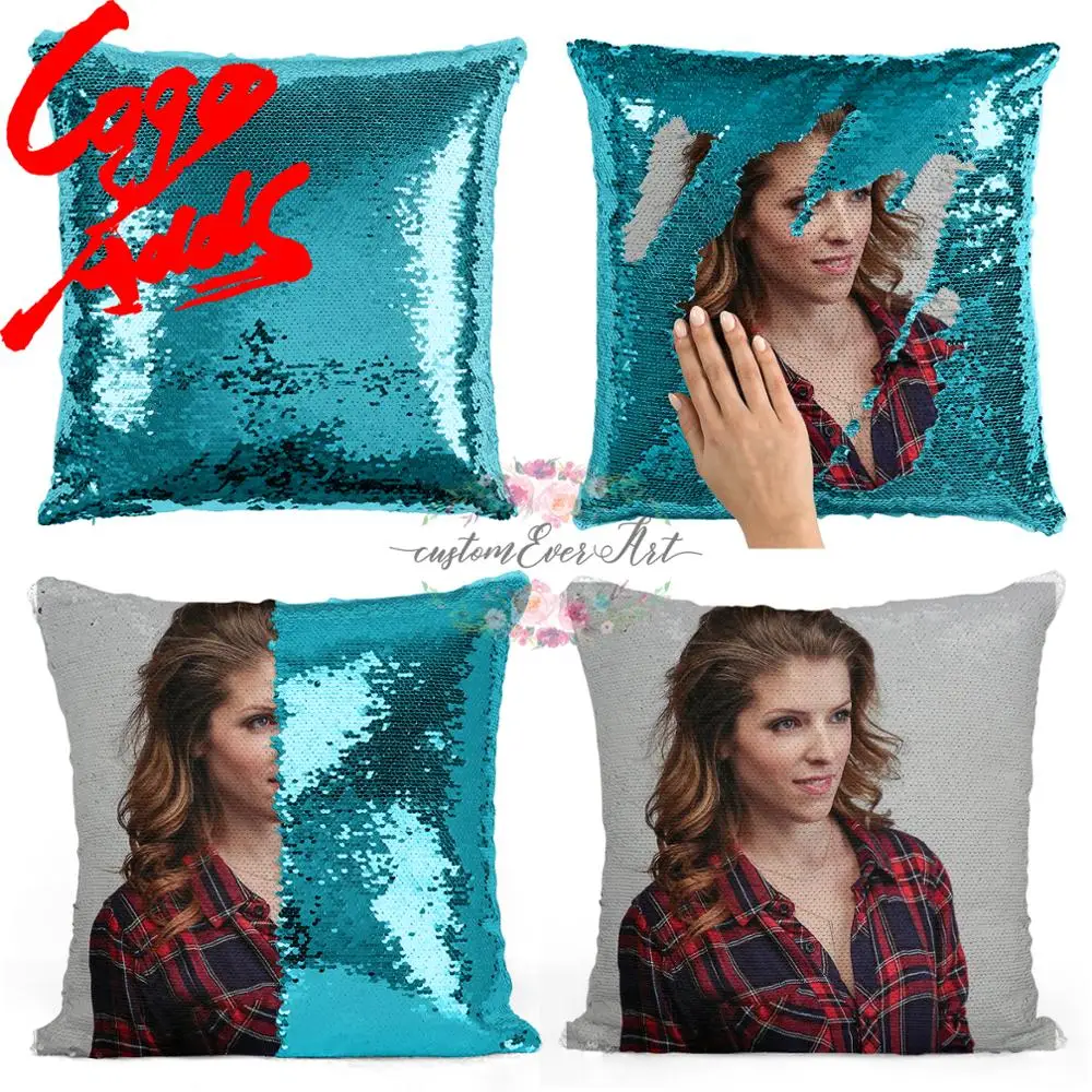 Anna Kendrick sequin pillow | sequin Pillowcase | Two color pillow | gift for her | gift for him | pillow | magic pillow
Anna Kendrick sequin pillow | sequin Pillowcase | Two color pillow | gift for her | gift for him | pillow | magic pillow
