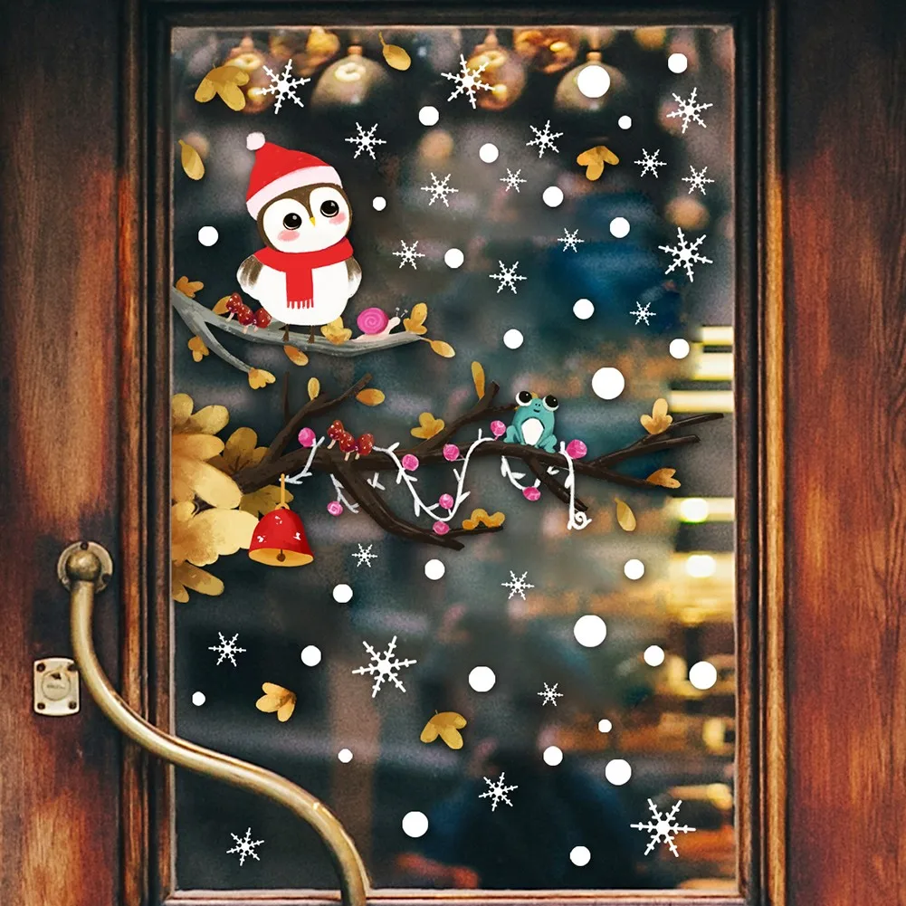 Creative Christmas Wall Window Stickers Merry Christmas Decoration For Home Snowflake Stickers Winter Wall Decals For Kids Room
Creative Christmas Wall Window Stickers Merry Christmas Decoration For Home Snowflake Stickers Winter Wall Decals For Kids Room
