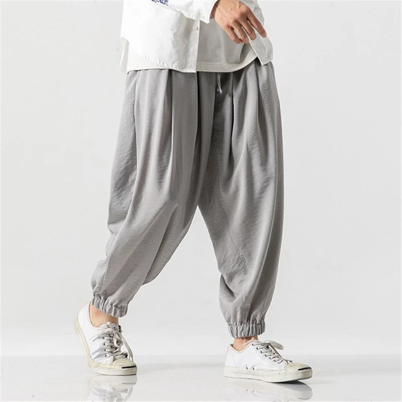 5XL Casual Harem Pants Men Jogger Pants Men Loose Trousers Male Chinese Traditional Harajuku 2020 new autumn Clothing
5XL Casual Harem Pants Men Jogger Pants Men Loose Trousers Male Chinese Traditional Harajuku 2020 new autumn Clothing